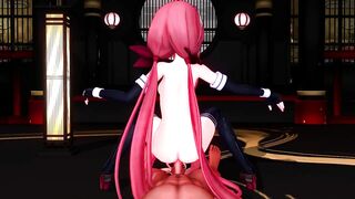 【SEX-MMD】Efu Gokuraku Jodo Sex Dance【R-18】