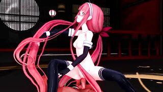 【SEX-MMD】Efu Gokuraku Jodo Sex Dance【R-18】