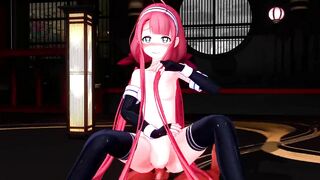 【SEX-MMD】Efu Gokuraku Jodo Sex Dance【R-18】