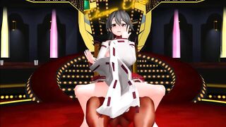 【SEX-MMD】Haruna de Lovecino Sex Dance【R-18】