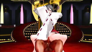 【SEX-MMD】Haruna de Lovecino Sex Dance【R-18】