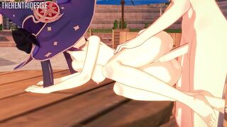 MONA DOES HER FIRST TIME WITH YOU HENTAI GENSHIN IMPACT
