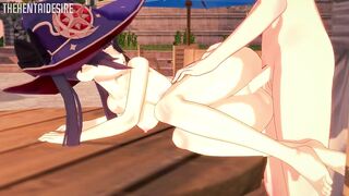 MONA DOES HER FIRST TIME WITH YOU HENTAI GENSHIN IMPACT