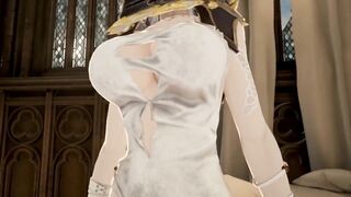 Code Vein Mia and Io Skirtless Mod Fanservice Appreciation p
