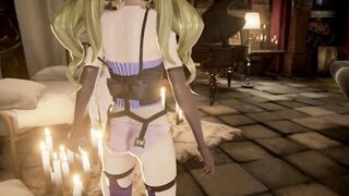 Code Vein Mia and Io Skirtless Mod Fanservice Appreciation p