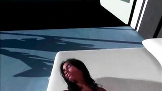 VR Hot Thick black anal with cumshot