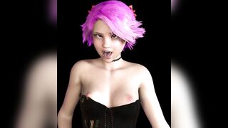 Vampire Girl Teases
