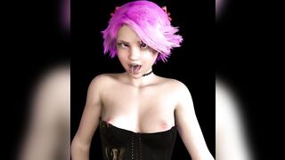 Vampire Girl Teases