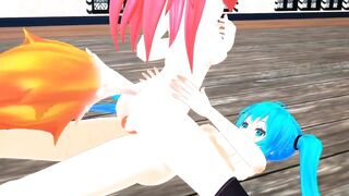 【SEX-MMD】Caster Extra Futanari Fuck【R-18】