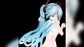 【MMD】Crime Miku 2_0 Girls【R-18】