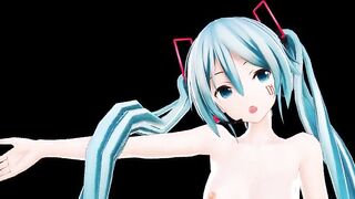 【MMD】Crime Miku 2_0 Girls【R-18】