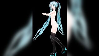 【MMD】Crime Miku 2_0 Girls【R-18】