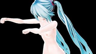 【MMD】Crime Miku 2_0 Girls【R-18】