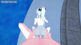 AYAKA KAMISATO FIRST TIME ANAL HENTAI GENSHIN IMPACT