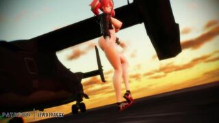 Azur Lane - Bremerton Sexy Bass Knight [MMD R-18 UNCENSORED]