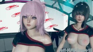 【MMD R-18 SEX DANCE】hot tasty asses hot intense sex delicious pleasure perfect tasty buttocks