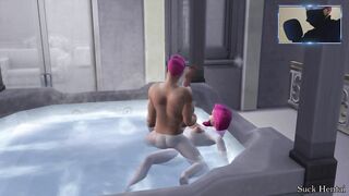 Friz Fucked Wersow in Jacuzzi