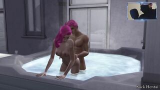 Friz Fucked Wersow in Jacuzzi