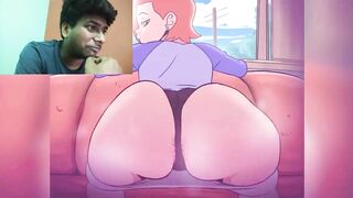 gwen ANAL bubble BUTT TWERKING anime hentai Reaction