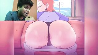 gwen ANAL bubble BUTT TWERKING anime hentai Reaction