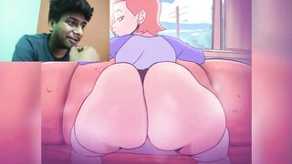 gwen ANAL bubble BUTT TWERKING anime hentai Reaction