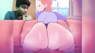 gwen ANAL bubble BUTT TWERKING anime hentai Reaction