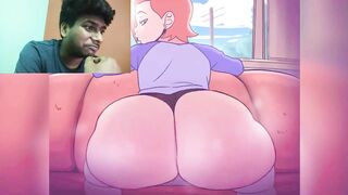 gwen ANAL bubble BUTT TWERKING anime hentai Reaction