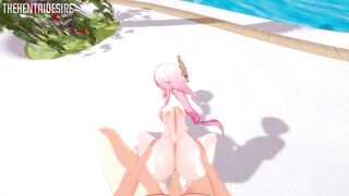 DEEP IN YAE MIKO ASS HENTAI GENSHIN IMPACT
