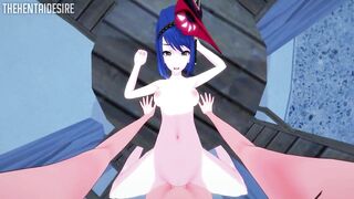 KUJOU SARA BEGS YOU TO DESTROY HER PUSSY HENTAI GENSHIN IMPACT