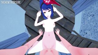 KUJOU SARA BEGS YOU TO DESTROY HER PUSSY HENTAI GENSHIN IMPACT