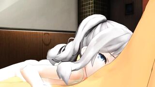 【SEX-MMD】Kashima - Diligent! (Blowjob)【R-18】