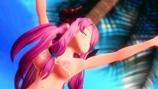 【MMD】Sheep bikini Narumea lamb【R-18】
