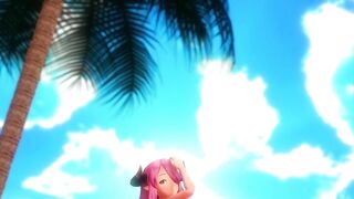 【MMD】Sheep bikini Narumea lamb【R-18】