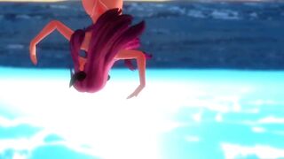 【MMD】Sheep bikini Narumea lamb【R-18】