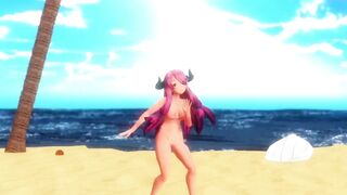 【MMD】Sheep bikini Narumea lamb【R-18】