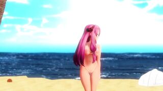 【MMD】Sheep bikini Narumea lamb【R-18】