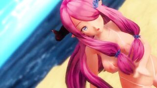 【MMD】Sheep bikini Narumea lamb【R-18】