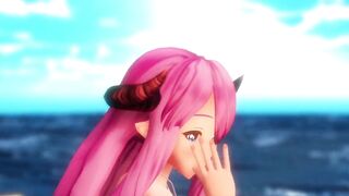 【MMD】Sheep bikini Narumea lamb【R-18】