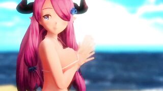 【MMD】Sheep bikini Narumea lamb【R-18】