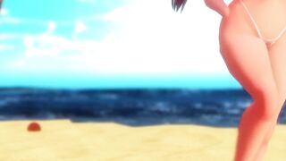 【MMD】Sheep bikini Narumea lamb【R-18】