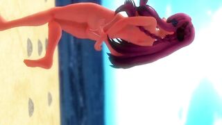 【MMD】Sheep bikini Narumea lamb【R-18】