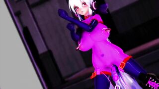 【MMD】Slut - PiNK CAT【R-18】