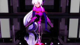 【MMD】Slut - PiNK CAT【R-18】