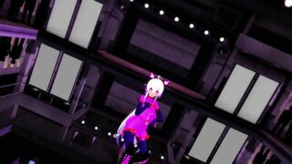 【MMD】Slut - PiNK CAT【R-18】