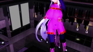 【MMD】Slut - PiNK CAT【R-18】
