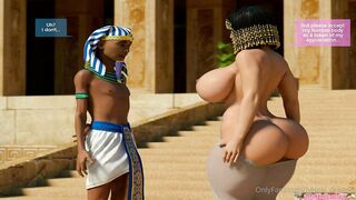 Big Cock Pharaoh Gives Horny MILF Deep Hard Pussy Fuck