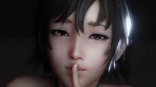 I want you (Cowgirl slut) 【Hentai 3D】