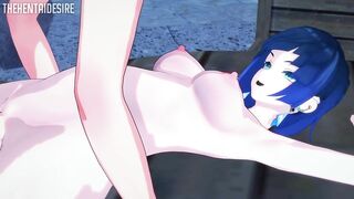 YELAN HAS OPENED HER LEGS FOR YOU HENTAI GENSHIN IMPACT