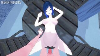 YELAN HAS OPENED HER LEGS FOR YOU HENTAI GENSHIN IMPACT
