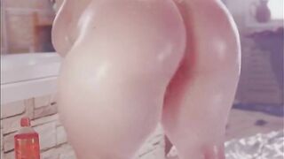 3D Gigantic Fat Ass Twerking for you 【Hentai 3D】